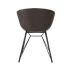 Cadeira Astrid Chocolate Com Nude Drossi