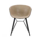 Cadeira Astrid Chocolate Com Nude Drossi