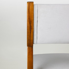 Cadeira Atlanta Em Madeira Maciça E Tecido Aveludado