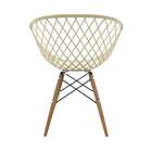 Cadeira Ayla Fendi E Madeira