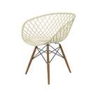 Cadeira Ayla Fendi E Madeira