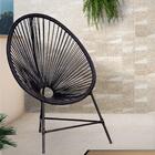 Cadeira Bahamas Corda Sintetica Preto