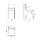 Cadeira Bahia Em Madeira Maciça Tauarí Tramontina Amêndoa Est