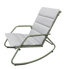 Cadeira Balanço Aço Rockyng 90x61cm Verde Naterial