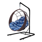 Cadeira Balanço Ninho Suspenso com Suporte e Almofada Imperme