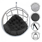 Cadeira Balanço Ninho Suspenso De Fibra Com Almofada Impermeá