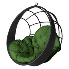 Cadeira Balanço Ninho Suspenso de Fibra com Almofada Impermeá