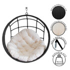 Cadeira Balanço Ninho Suspenso de Fibra com Almofada Impermeá