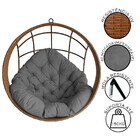 Cadeira Balanço Ninho Suspenso De Fibra Com Almofada Impermeá