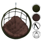 Cadeira Balanço Ninho Suspenso Em Corda Náutica Luxo