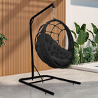 Cadeira Balanço Ninho Suspenso Em Corda Náutica Luxo Com Supo