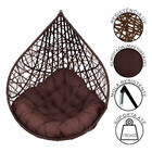 Cadeira Balanço Ninho Suspenso Gota Tramado Com Almofada Impe