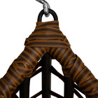 Cadeira Balanço Ninho Suspenso Gota Tramado Com Almofada Impe