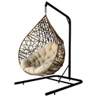 Cadeira Balanço Ninho Suspenso Gota Tramado com suporte e Alm