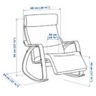 Cadeira Balanço Poltrona Papai Madeira Moderna Lucci