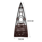 Cadeira Balanço Suspenso Lua Em Corda Náutica