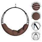 Cadeira Balanço Suspenso Lua Em Corda Náutica