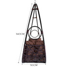 Cadeira Balanço Suspenso Lua Em Fibra Sintética