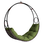 Cadeira Balanço Suspenso Lua Em Fibra Sintética