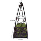 Cadeira Balanço Suspenso Lua Em Fibra Sintética