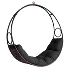 Cadeira Balanço Suspenso Lua Em Fibra Sintética