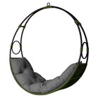 Cadeira Balanço Suspenso Lua Nova Em Corda Náutica