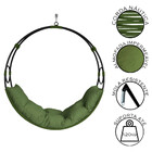 Cadeira Balanço Suspenso Lua Nova Em Corda Náutica