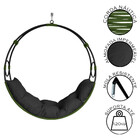 Cadeira Balanço Suspenso Lua Nova Em Corda Náutica