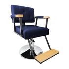 Cadeira Barbearia Pelegrin Pel-1040 Azul