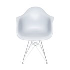 Cadeira Base Cromada 1121  Cinza/cromado