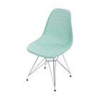 Cadeira Base Cromada Colmeia  Tiffany/cromado