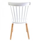 Cadeira Base Em Madeira Windsor Branco