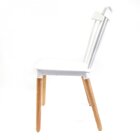 Cadeira Base Em Madeira Windsor Branco