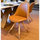 Cadeira Base Giratória Luana Marrom