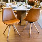 Cadeira Base Giratória Luana Marrom