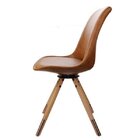 Cadeira Base Giratória Luana Marrom