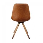 Cadeira Base Giratória Luana Marrom