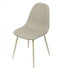 Cadeira Base Madeira Charla  Fendi