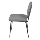 Cadeira Batur 4 Pés - Cinza