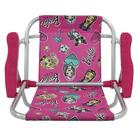 Cadeira Bel Infantil Alumínio Barbie