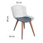 Cadeira Bertoia Preta