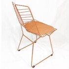 Cadeira Bertoia Retrô Cobre Assento Cobre - Poltronas Do Sul