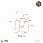 Cadeira Bilbao - Nude