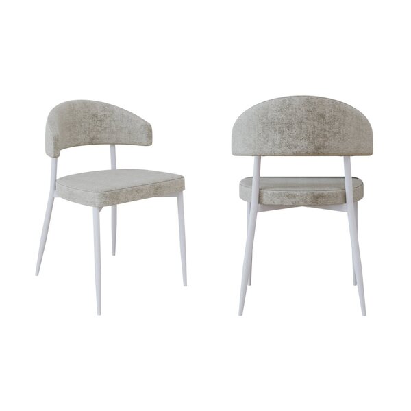 Cadeira Bless Fixa Com 4 Pés 55 X 52,5 X 77,5 Cm Com 2 Unidad