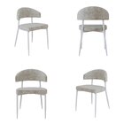 Cadeira Bless Fixa Com 4 Pés 55 X 52,5 X 77,5 Cm Com 4 Unidad