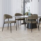 Cadeira Bless Fixa Com 4 Pés 55 X 52,5 X 77,5 Cm Com 4 Unidad