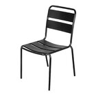 Cadeira Bora Sem Braço Jardim E Varanda Preto