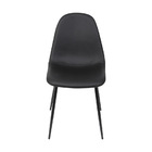 Cadeira Boxbit Charla Preta Base Metal Preta