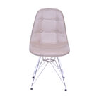 Cadeira Boxbit Dkr Eames Botonê Fendi Base Cromada