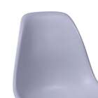 Cadeira Boxbit Dkr Eames Polipropileno Cinza Cromada
